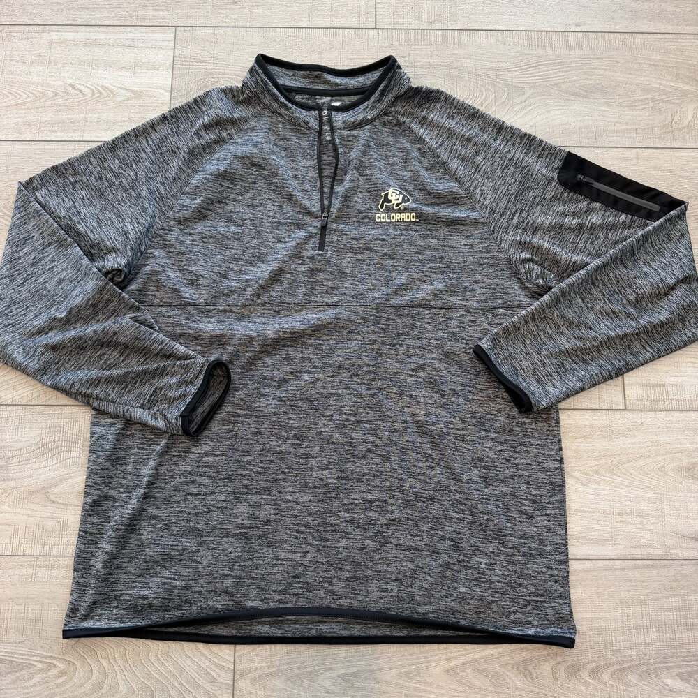 Colosseum Colorado Buffaloes Mens L 1/4 Zip